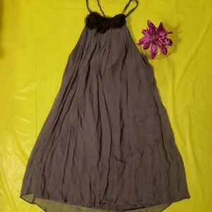 BCBGMaxAzria Black Midi Dress